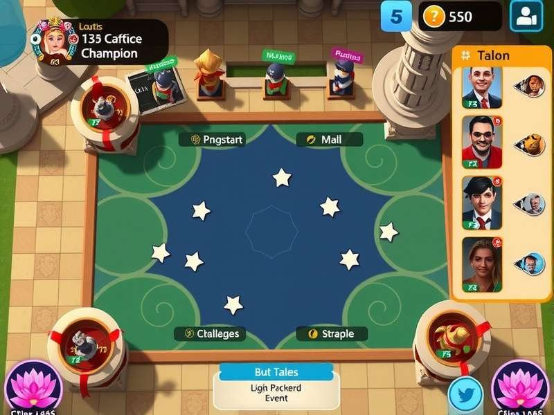 Lotus Champion multiplayer interface and social features