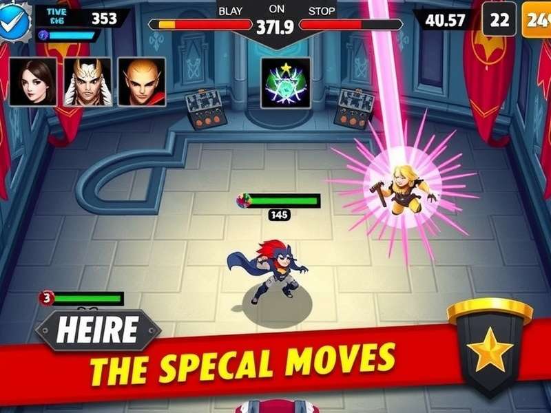 Spike Arena Supreme ability showcase demonstrating special moves