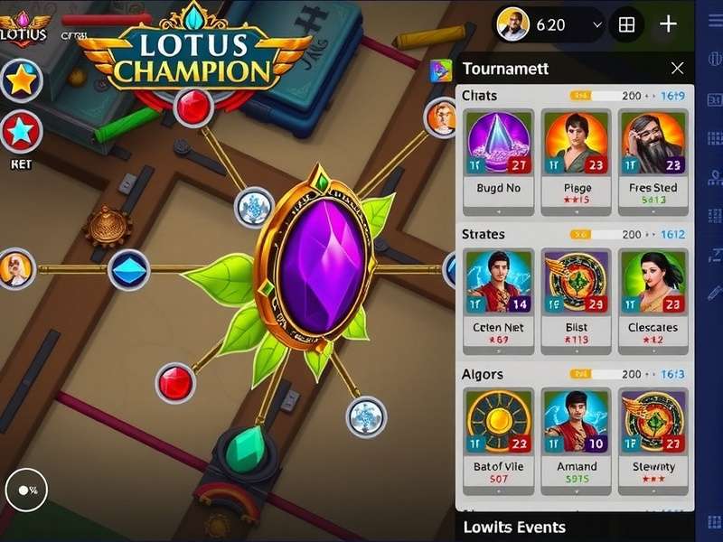 Lotus Champion tournament scene and competitive events