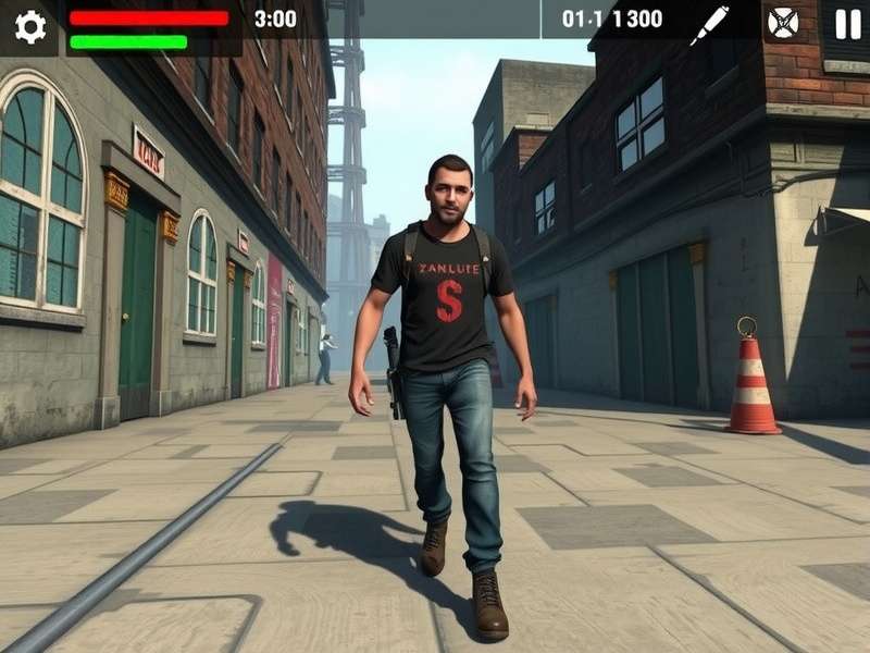 Character progression screen in Zombie Outbreak Survivor