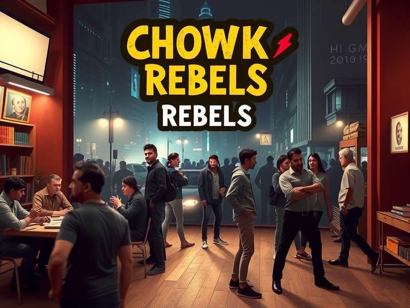 Chowk Rock Rebels game grid and components