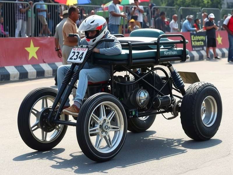 Early days of Extreme Wheel Challenge in Mumbai
