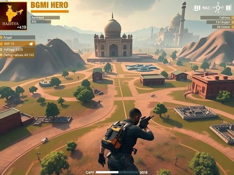 Bharatiya BGMI Hero - Comprehensive Arsenal Bharatiya BGMI Hero weapons and equipment display