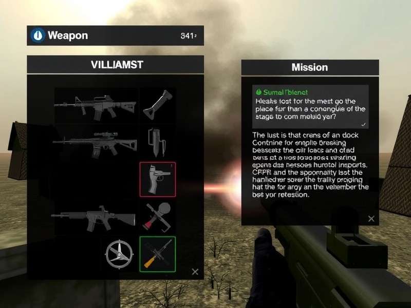 Campaign Mission Selection in Frontline Commando: D-Day Mission selection screen in Frontline Commando D-Day