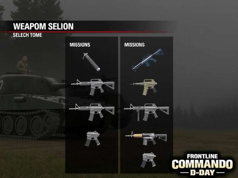 Frontline Commando: D-Day Intense Combat Scene Frontline Commando D-Day gameplay screenshot showing combat action