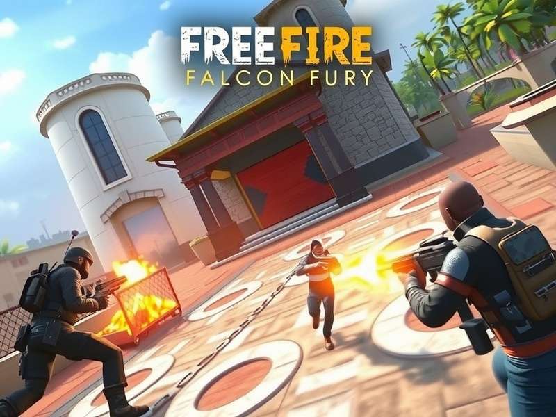 Free Fire Falcon Fury Weapon Customization Free Fire Falcon Fury weapon customization and attachment system